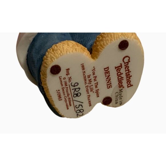 Cherished Teddies DENNIS Bear  You Put the Spice in My Life  510963 - Picture 6 of 13